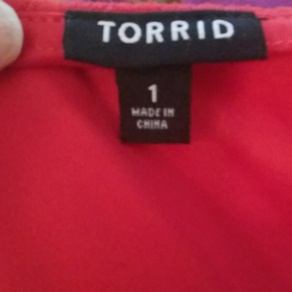 Torrid Red size 1 plus size dress - Picture 7 of 8